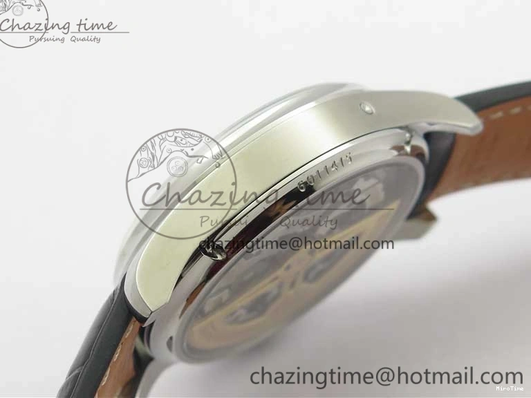 MIROTIME 0228 Portugieser Perpetual Calendar IW503401 V9F 1:1 Best Edition Blue Dial on Black Leather Strap A Contemporary 7114